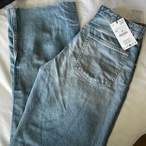 Zara High rise Wide leg jeans